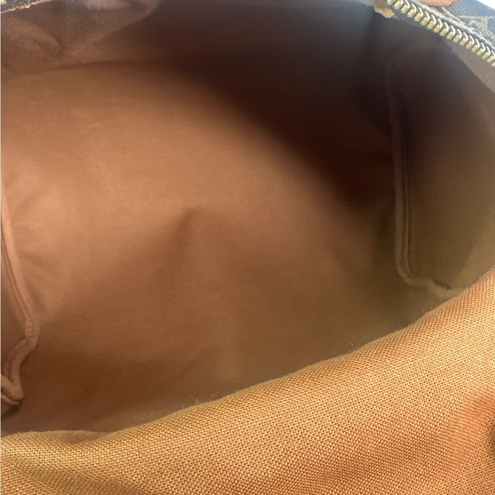 Louis Vuitton Brown and Tan Monogram Bag - Picture 8 of 10